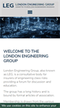 Mobile Screenshot of londonengineeringgroup.com